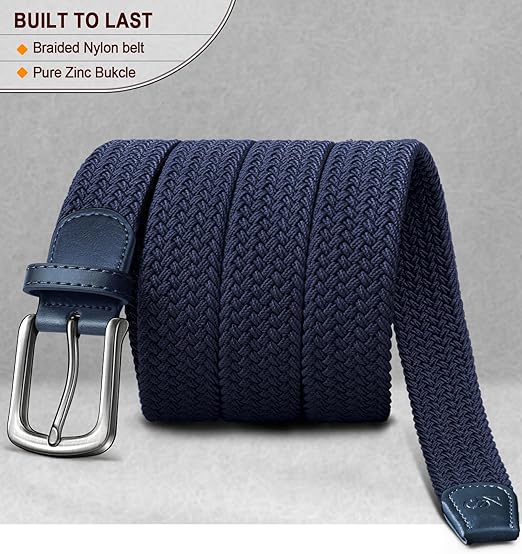 Casual Jeans Dresses with Nylon Canvas 1 3/8"/Antique Blue4157